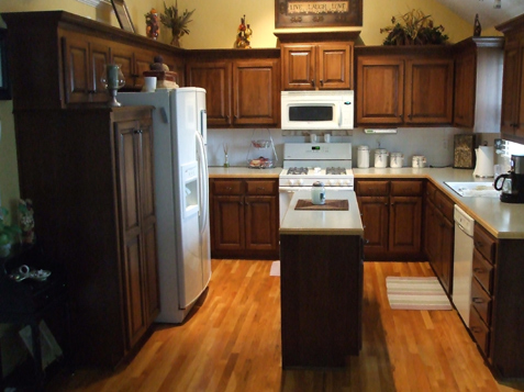 Beautiful Updated Custom Kitchen Cabinets